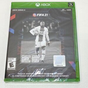 XBOX EA Sports FIFA 21 NXT LVL Edition Soccer XBOX Series X 4K Ultra HD HDR NWT